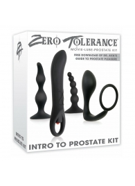 Набор стимуляторов простаты Intro To Prostate Kit - Zero Tolerance - в Красногорске купить с доставкой