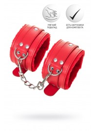 Красные оковы Anonymo из искусственной кожи - ToyFa - купить с доставкой в Красногорске