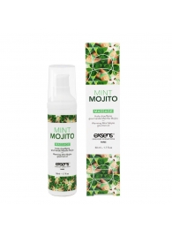 Разогревающее массажное масло с ароматом мохито Gourmet Mint Mojito - 50 мл. - Exsens - купить с доставкой в Красногорске