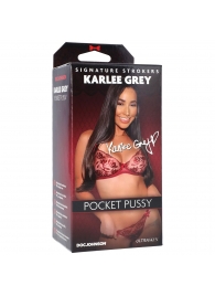 Мастурбатор-вагина Karlee Grey ULTRASKYN Pocket Pussy - Doc Johnson - в Красногорске купить с доставкой