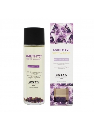 Органическое массажное масло AMETHYST SWEET ALMOND - 100 мл. - Exsens - купить с доставкой в Красногорске