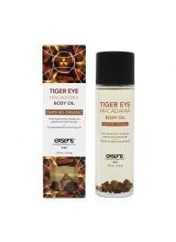 Органическое массажное масло TIGER EYE MACADAMIA - 100 мл. - Exsens - купить с доставкой в Красногорске