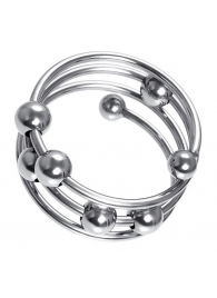 Большое металлическое кольцо под головку пениса - ToyFa - купить с доставкой в Красногорске