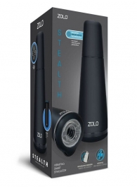 Вибрирующий смарт-мастурбатор ZOLO STEALTH - Zolo - в Красногорске купить с доставкой