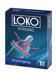 Стимулирующая насадка на пенис LOKO STRONG с продлевающим эффектом - Sitabella - в Красногорске купить с доставкой