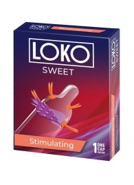Стимулирующая насадка на пенис LOKO SWEET с возбуждающим эффектом - Sitabella - в Красногорске купить с доставкой