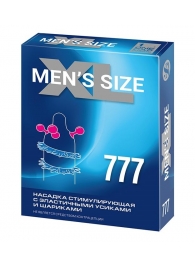 Стимулирующая насадка на пенис MEN SIZE 777 - Sitabella - в Красногорске купить с доставкой