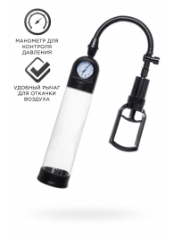 Прозрачная механическая помпа Helmer с манометром - Sexus - в Красногорске купить с доставкой