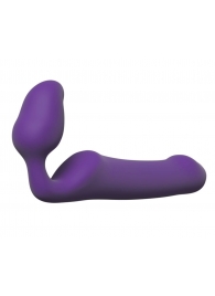 Фиолетовый безремневой страпон Queens L - Adrien Lastic - купить с доставкой в Красногорске