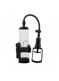 Прозрачная вакуумная помпа с вибрацией Vibrating Penis Pump - Dream Toys - в Красногорске купить с доставкой