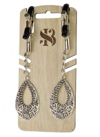 Изысканные зажимы на соски с подвесками  Шахерезада - Sitabella - купить с доставкой в Красногорске