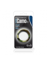 Эрекционное кольцо камуфляжной расцветки Silicone Camo Cock Ring - Blush Novelties - в Красногорске купить с доставкой