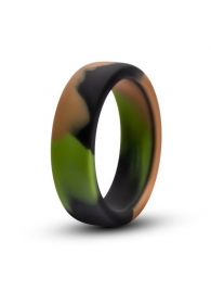 Эрекционное кольцо камуфляжной расцветки Silicone Camo Cock Ring - Blush Novelties - в Красногорске купить с доставкой
