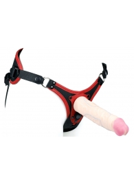 Пояс унисекс UNISEX Style с 2 насадками - LOVETOY (А-Полимер) - купить с доставкой в Красногорске