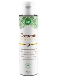 Массажное масло Vegan Coconut - 150 мл. - INTT - купить с доставкой в Красногорске
