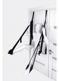 Черные секс-качели на дверь Anonymo №0505 - ToyFa - купить с доставкой в Красногорске