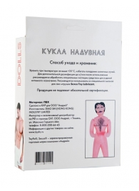 Надувная секс-кукла мужского пола - ToyFa - в Красногорске купить с доставкой