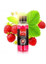 Массажное масло Eros fantasy с ароматом земляники - 50 мл. - Биоритм - купить с доставкой в Красногорске