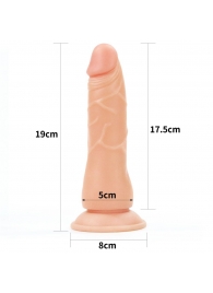 Женский страпон Easy Strapon Set 7.5 - 19 см. - Lovetoy - купить с доставкой в Красногорске