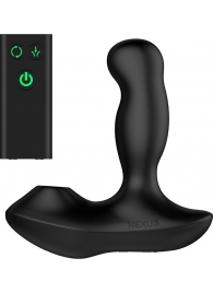 Черный вибратор-ротатор для стимуляции простаты Nexus Revo Air - Nexus Range - в Красногорске купить с доставкой