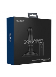 Черный вибростимулятор простаты Nexus Bolster - 12,3 см. - Nexus Range - в Красногорске купить с доставкой