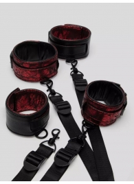 Изысканный набор фиксаций на кровати Reversible Under Mattress Restraint Set - Fifty Shades of Grey - купить с доставкой в Красногорске