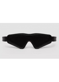 Двусторонняя красно-черная маска на глаза Reversible Faux Leather Blindfold - Fifty Shades of Grey - купить с доставкой в Красногорске