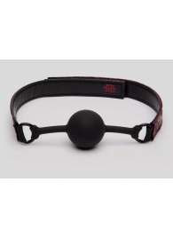 Кляп-шар на двусторонних ремешках Reversible Silicone Ball Gag - Fifty Shades of Grey - купить с доставкой в Красногорске