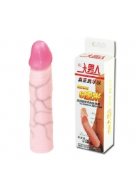 Удлиняющая насадка на пенис Deep Love - 21,5 см. - Baile - в Красногорске купить с доставкой