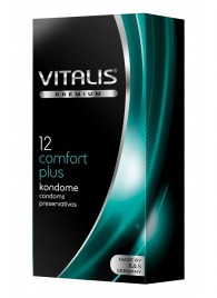 Контурные презервативы VITALIS PREMIUM comfort plus - 12 шт. - Vitalis - купить с доставкой в Красногорске