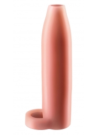 Телесная насадка Real Feel Enhancer XL - 17 см. - Pipedream - в Красногорске купить с доставкой