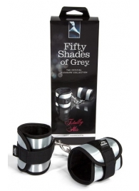 Серо-черные наручники Totally His - Fifty Shades of Grey - купить с доставкой в Красногорске