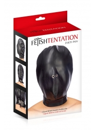 Маска-шлем на голову с отверстиями для дыхания - Fetish Tentation - купить с доставкой в Красногорске
