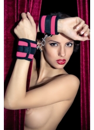 Наручники из неопрена розового цвета - ToyFa - купить с доставкой в Красногорске