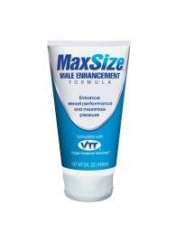 Мужской крем для усиления эрекции MAXSize Cream - 148 мл. - Swiss navy - купить с доставкой в Красногорске