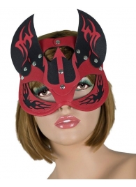 Маска дьяволицы с рожками - LOVETOY (А-Полимер) - купить с доставкой в Красногорске