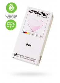 Супертонкие презервативы Masculan Pur - 10 шт. - Masculan - купить с доставкой в Красногорске