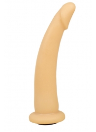 Телесная гладкая насадка-фаллоимитатор Harness - 20 см. - LOVETOY (А-Полимер) - купить с доставкой в Красногорске