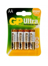 Батарейки алкалиновые GP Ultra Alkaline AA/LR6 - 4 шт. - Элементы питания - купить с доставкой в Красногорске