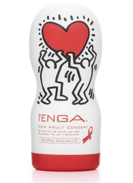 Мастурбатор Keith Haring Cup Deep Throat - Tenga - в Красногорске купить с доставкой