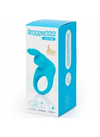 Голубое эрекционное виброкольцо Happy Rabbit Rechargeable Rabbit Cock Ring - Happy Rabbit - в Красногорске купить с доставкой