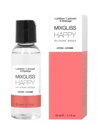Смазка на силиконовой основе Mixgliss Happy - 50 мл. - Mixgliss - купить с доставкой в Красногорске