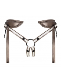 Бронзовый пояс для насадок Desirous Harness - Strap-on-me - купить с доставкой в Красногорске