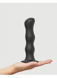 Черная насадка Strap-On-Me Dildo Geisha Balls size XL - Strap-on-me - купить с доставкой в Красногорске