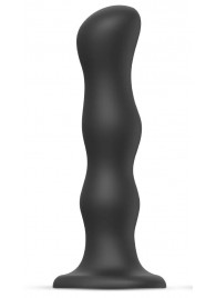 Черная насадка Strap-On-Me Dildo Geisha Balls size XL - Strap-on-me - купить с доставкой в Красногорске