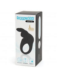 Черное эрекционное виброкольцо Happy Rabbit Rechargeable Rabbit Cock Ring - Happy Rabbit - в Красногорске купить с доставкой