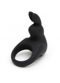 Черное эрекционное виброкольцо Happy Rabbit Rechargeable Rabbit Cock Ring - Happy Rabbit - в Красногорске купить с доставкой