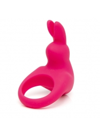 Розовое эрекционное виброкольцо Happy Rabbit Rechargeable Rabbit Cock Ring - Happy Rabbit - в Красногорске купить с доставкой