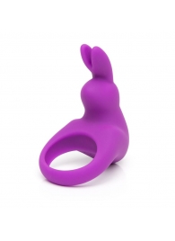 Фиолетовое эрекционное виброкольцо Happy Rabbit Rechargeable Rabbit Cock Ring - Happy Rabbit - в Красногорске купить с доставкой