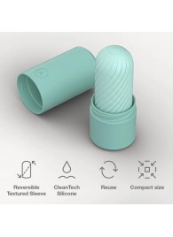 Мятный двусторонний мастурбатор Arcwave Ghost Pocket Stroker - Arcwave - в Красногорске купить с доставкой